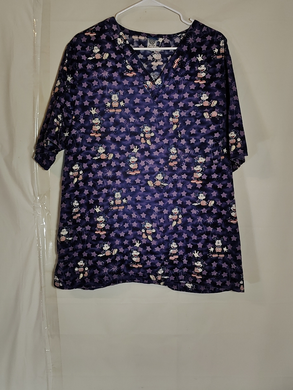 Disney Scrub Top